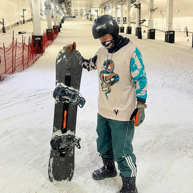 snakebite jersey snowboarding