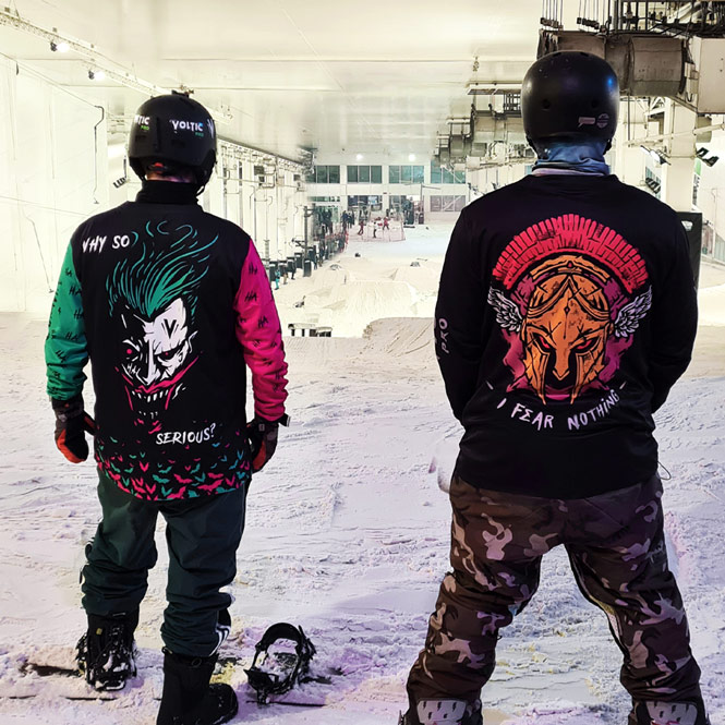 Joker and Nero Jersey Snowboarding